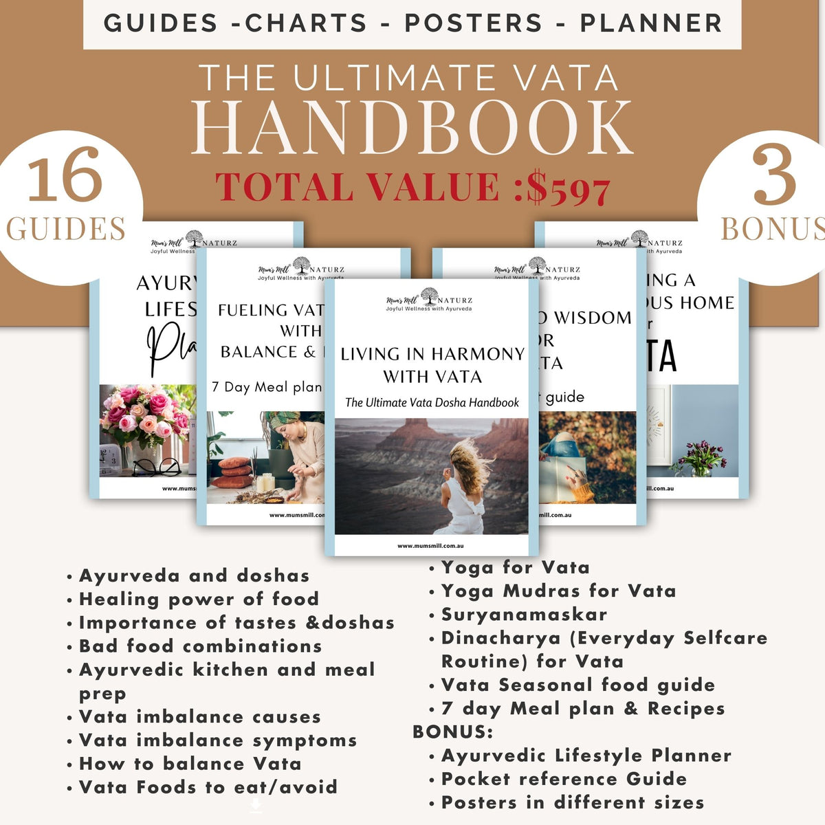 Living in Harmony with Vata: The Ultimate Vata Dosha Handbook